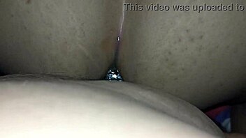 stepdad fucks vagina with anal plug inside