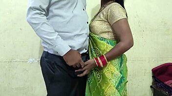 Guy accidentally creampies tight pussy in heated bent over doggystyle mixup