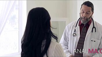 doctor assfucks milf during door-to-door rectal exam 🍑😈