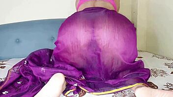 Secret doggystyle pounding asian cuckold lover from behind