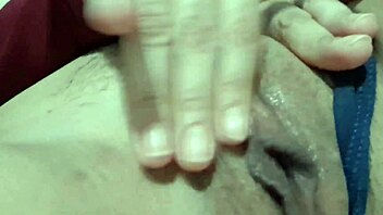 curvy latina couple's first homemade pounding with huge creampie