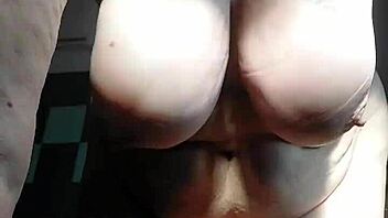 granny fucks hairy pussy with cucumber 🥒💦