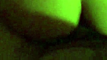 skinny slut gets pounded hard right on the outdoor balcony cumshot