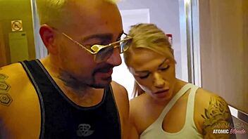 i train steve mori then fuck his wet pussy first time