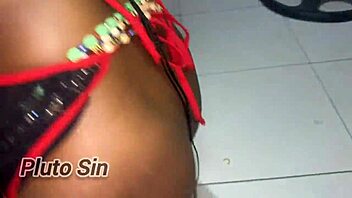 vera bent over slurps fat black monster cock