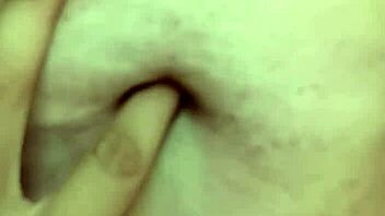 i love exploring this latina milf's navel during belly massage