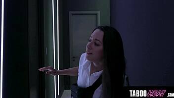cory chase owns petite college babe in femdom toy domination 😈