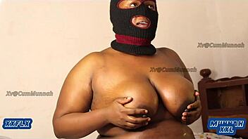 horny ebony bbw's fat pussy craves deep massage foreplay