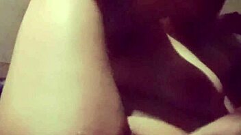 hot kisses while fingering her hairy wet pussy closeup