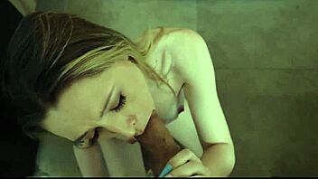 stepdaughter blows like a pro in wild orgy 😈🔥