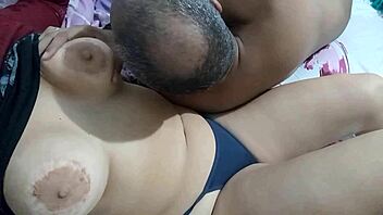 curvy latina couple's first homemade pounding with huge creampie