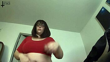 giantess jane judge unaware in tight panties huge tits pov