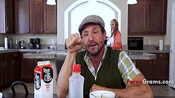 i had this wild plan with the mature cougar milf, turning taboo retro fantasies into reality