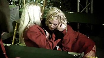 Bisexual Soldiers Tease Dildo Play Before Strap-On Group Orgy