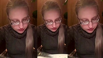 wanna fuck me during asmr restaurant dinner with food?