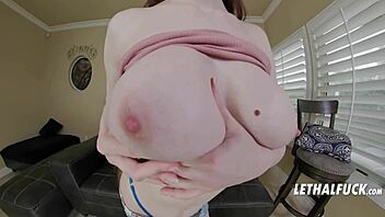 hazel moore craves her stepdaddy's rough cock in pigtails pov