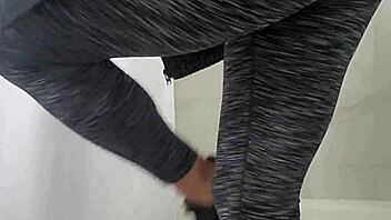 Goddess Brianna catches you humiliating feet in shower