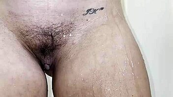 homemade pov of wife's fat ass peeing in shower