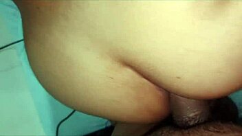Horny slut begs padrino for rough anal pounding