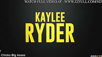 Blonde kaylee ryder's pussy pounded by handywoman cock