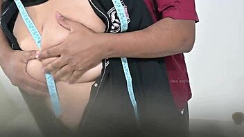 Tailor Fingers Hijab Lady's Big Ass Tits Measurements