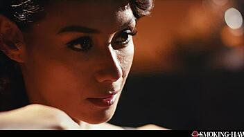 veronica leal smokes cigarette strokes cock sensual riding tease