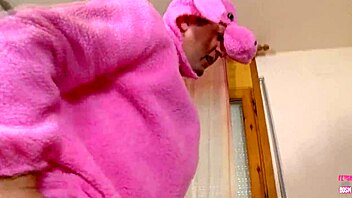 stunning blonde huge tits nipples fucked doggystyle with toys