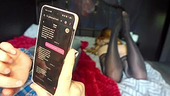 stepsis bed share turns into wet taboo cowgirl sex