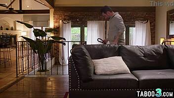 Latina aria sloane pets her pussy while serving her pervy older lover orally