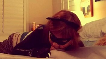 granny catwoman devours batman's cock with hungry moans!