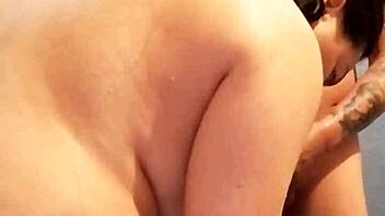 Best friend crashes my shower for blowjob and facial!