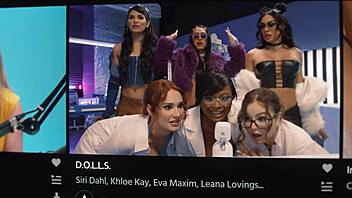 nuru massage: leana lovings deepthroats oiled cock special