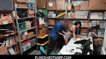 isabella nice pays security with garage sex