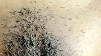 she masturbates her hairy pussy i penetrate and cum inside then shave her completely search juanlatino4 too