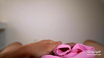 MILF Catches Stud Jerking Off and Drains Him Quick