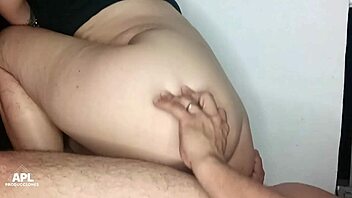 Homemade slut rides cock with ass-to-mouth action