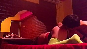 Chubby latina wife begs motel ass and pussy licking frenzy