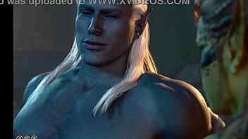 Damn, Laezel's wild naked fuck in Baldur's Gate 3!