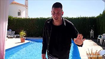 maria wars luvs gettin licked n fucked by poolside