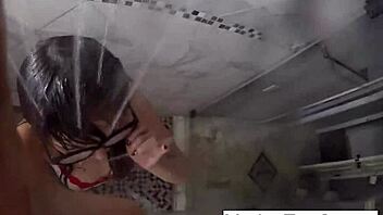 Marica hase strips sexy lingerie mirror solo pussy tease masturbation