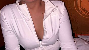 mountain trip turns into rough pussy pounding with boyfriend's huge cocked friend