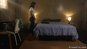 thief slut's tight ass wrecked in brutal bondage 😈🔥