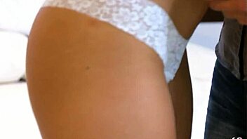 Half-Indian Desi Girl's Saggy Natural Tits Bounce in Romantic Cum on Ass Fuck
