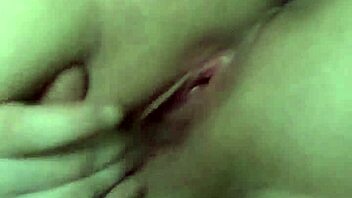 watch my fat pussy lips squirt hard on huge dildo closeup