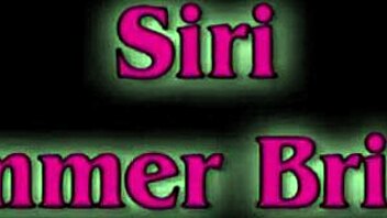 siri and brielle dive into pussy licking on red couch