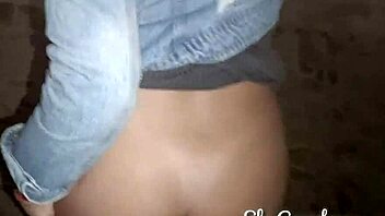 brazilian slut bent over street fucked cum dripping home