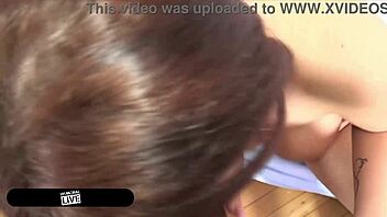 ayda swinger hungrily pounds dean's throbbing cock