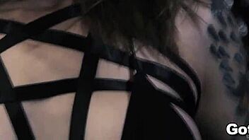 rocky oils tight asshole and tits for old man steve's pounding