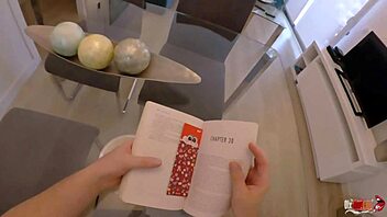 stuck milf takes rough anal creampie on sofa