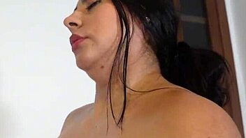 trio heat with lactating latina milk and double pussy pounding